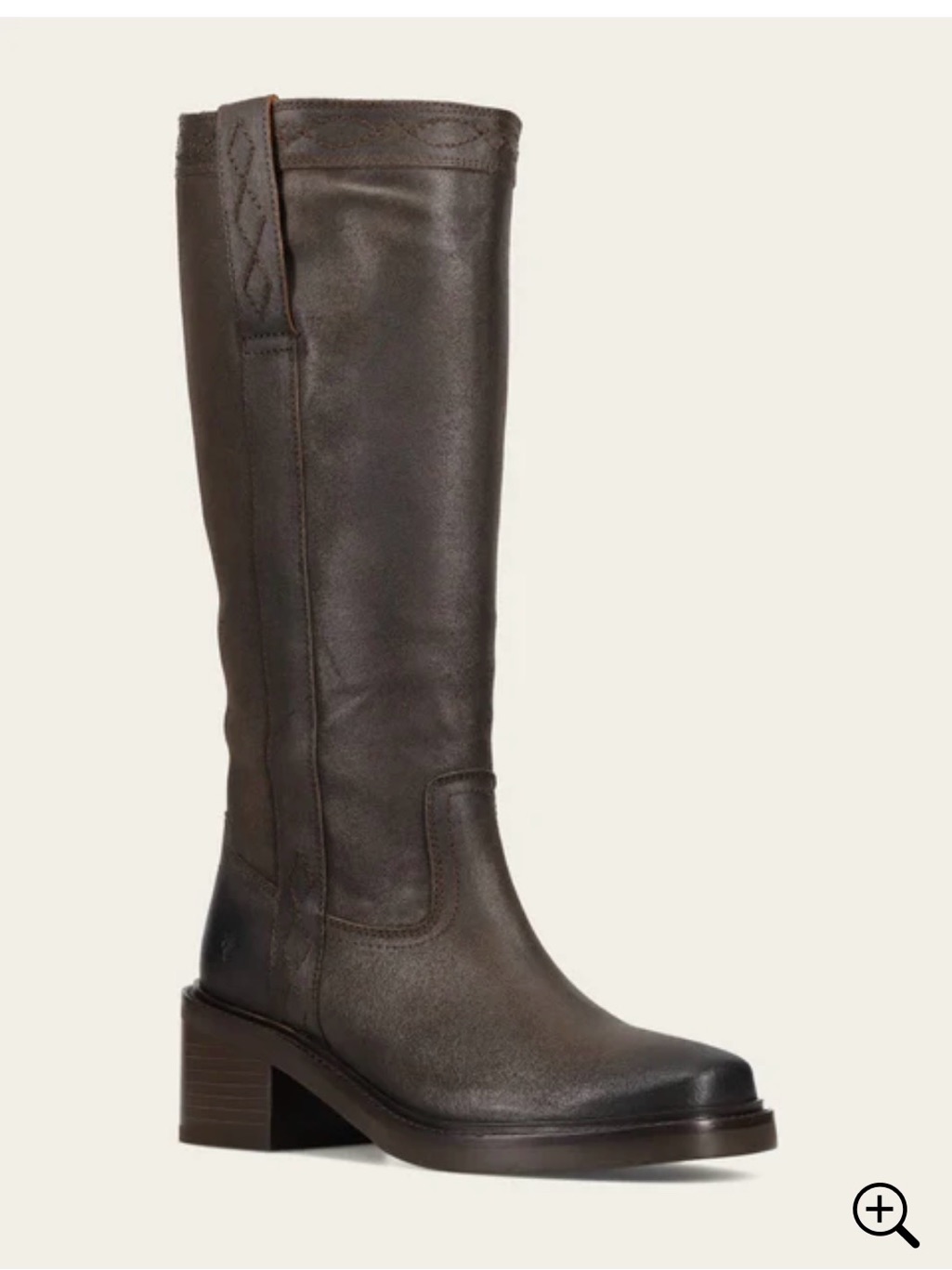 Frye Kate Pull On Boot In Chocolate Suede